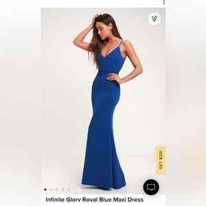 Royal blue bridesmaid/formal dress. Never worn!